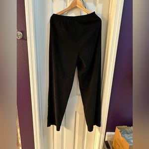 Soft pants faux velvet